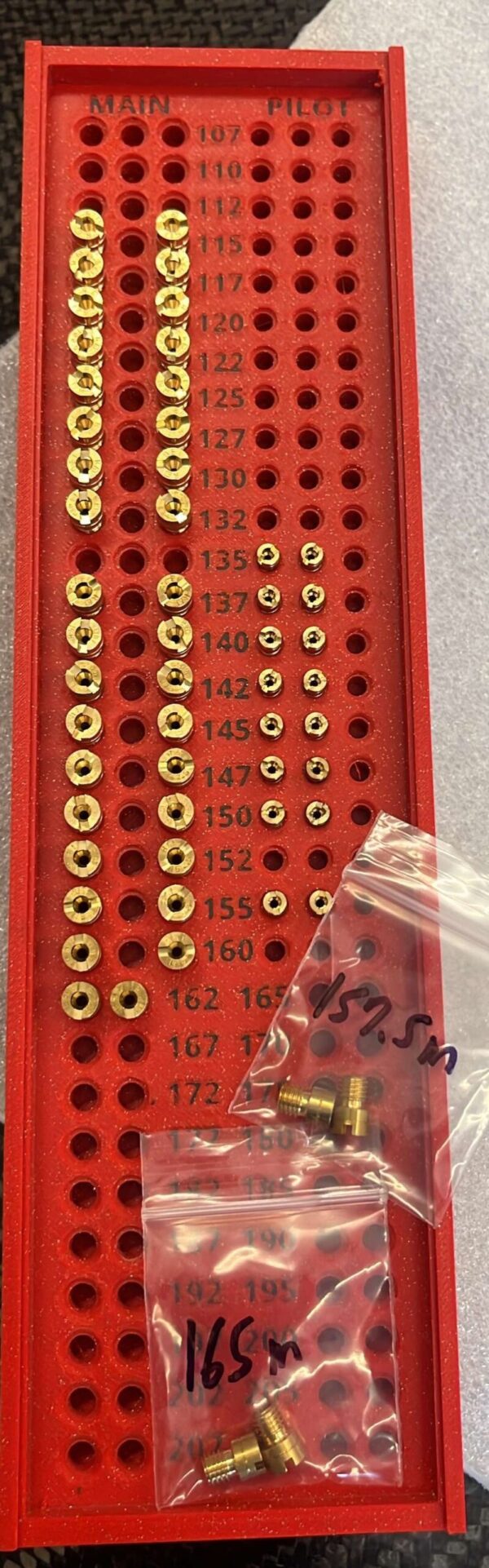 Mikuni Jet Card "Organizer Only"