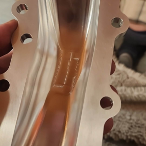 WB FLOWMAX Wetbike exhaust plate - Image 2