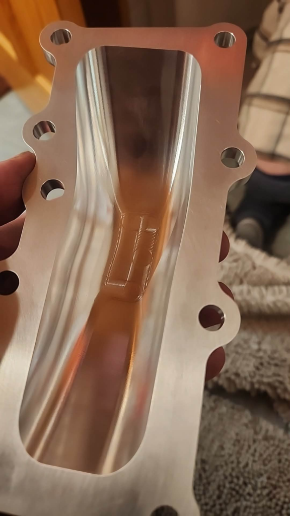 WB FLOWMAX Wetbike exhaust plate