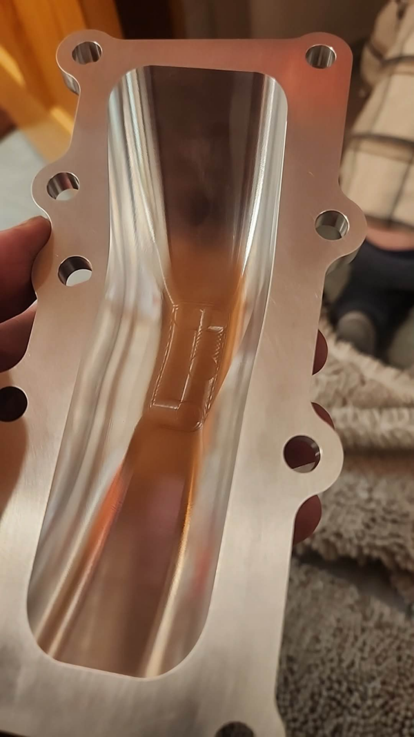 WB FLOWMAX Wetbike exhaust plate